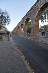 Morelia, Mexico, old viaduct.