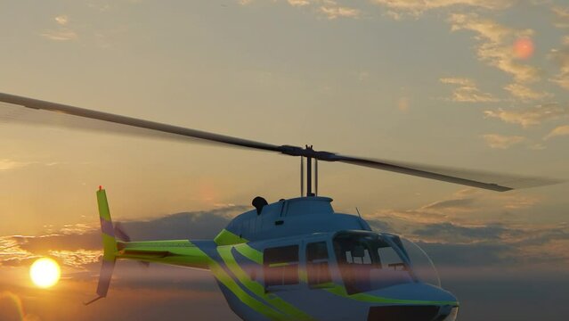 helicopter landing
