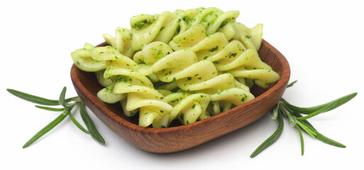 Pasta with rosemary