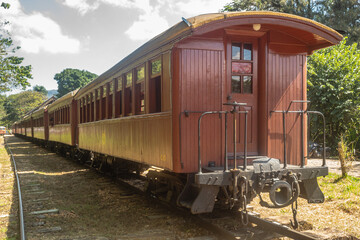 Obraz premium railroad in the city of Tiradentes, State of Minas Gerais, Brazil