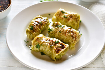 Stuffed cabbage rolls