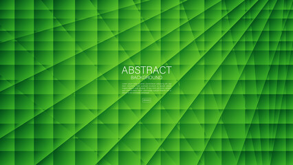 Green abstract background, polygon vector, Minimal Texture, web background, Green cover design, flyer template, banner, book cover, wall decoration, wallpaper, Geometric background design