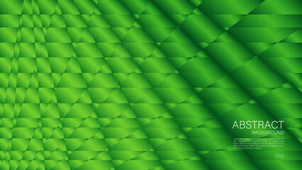 Green abstract background, polygon vector, Minimal Texture, web background, Green cover design, flyer template, banner, book cover, wall decoration, wallpaper, Geometric background design