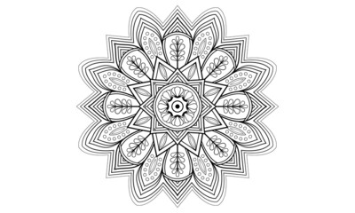 Luxury mandala background and arabesque pattern Arabic Islamic east style. decorative mandala for print, cover, poster, banner, brochure, and flyer, EPS 10