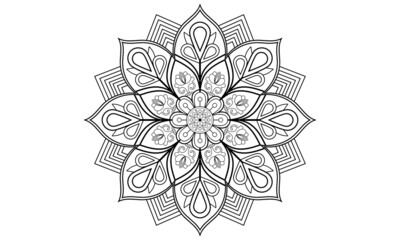 Luxury mandala background and arabesque pattern Arabic Islamic east style. decorative mandala for print, cover, poster, banner, brochure, and flyer, EPS 10