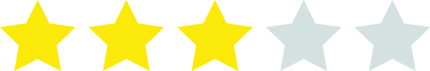 Star icon. Star yellow vector icon, isolated. Star in modern simple flat style for web design. 