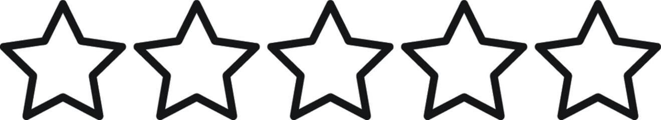 Star icon. Star black vector icon, isolated. Star in modern simple flat style for web design.