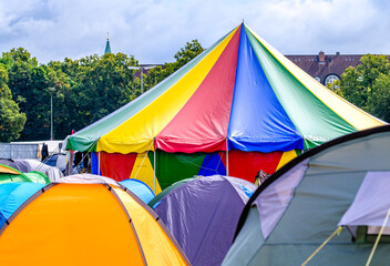 modern entertainment tent