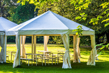 modern entertainment tent