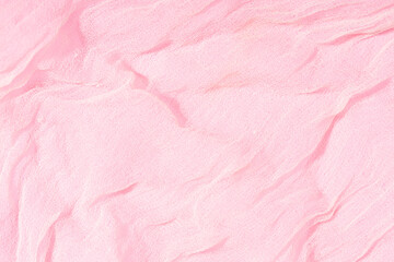 Pink Abstract background texture of soft chiffon. Full frame