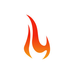 fire flames icon. fire flame illustration