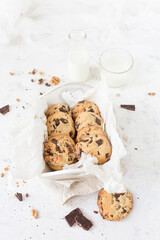 Malted Milk Chocolate Chip Cookies 