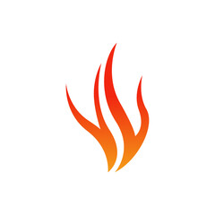 fire flames icon. fire flame illustration