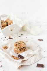 Malted Milk Chocolate Chip Cookies 