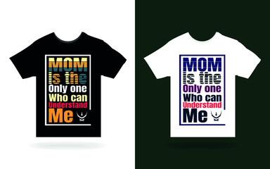 Fototapeta premium My best friend's mom's t-shirt design template