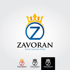 Letter z logo template - vector