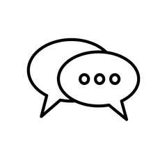 Chat, konwersacja ikona