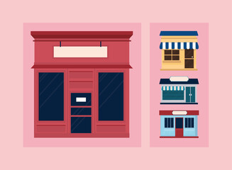 set of store shop