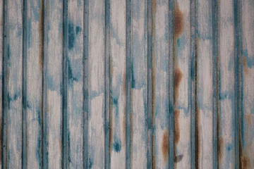 Foto auf Alu-Dibond blue and rust texture © Mitzy