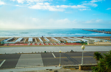 Playa Grande in Mar del Plata Argentina