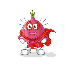 red onion heroes vector. cartoon character