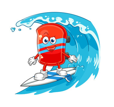 recommend clip art: skateboard surfing character. cartoon mascot vector