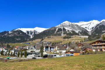 Gemeinde Château-d’Oex im Bezirk Riviera-Pays-d’Enhaut im Schweizer Kanton Waadt
