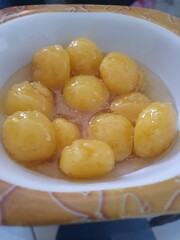 potatoes in a bowl