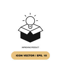 improving product icons  symbol vector elements for infographic web