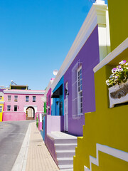 Obraz premium colorful houses in cape town