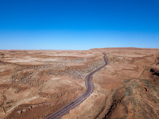 Street and countryside in Washington