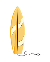 yellow surfboard sport equipment