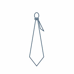 Necktie vector icon