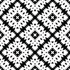 Vector monochrome pattern, Abstract texture for fabric print, card, table cloth, furniture, banner, cover, invitation, decoration, wrapping.seamless repeating pattern.Black and 
white color.