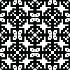 Vector monochrome pattern, Abstract texture for fabric print, card, table cloth, furniture, banner, cover, invitation, decoration, wrapping.seamless repeating pattern.Black and 
white color.