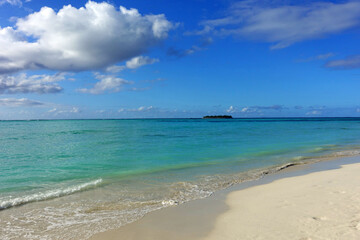 Fototapeta na wymiar Micro beach and around in Saipan, Mariana islands
