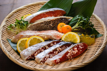 魚の切り身(アップ)