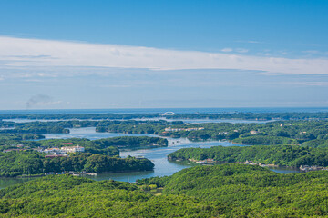 横山展望台から望む英虞湾