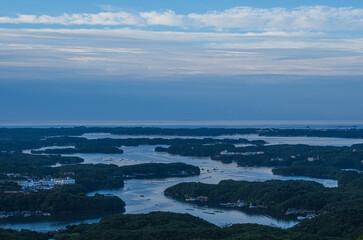 横山展望台から望む英虞湾