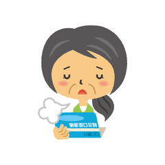 人物　イラスト　二頭身