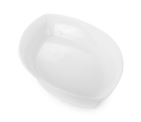 empty bowl isolated on white background