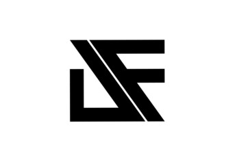 jf fj j f initial letter logo