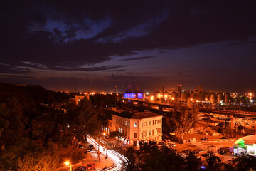 Fototapeta na wymiar night view Odesa Ukraine