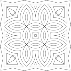 Geometric Coloring Page M_2204074