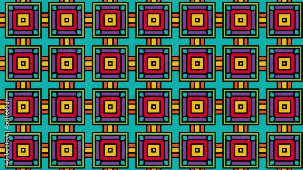 Poster indigenous ethnic pattern design backdrop sliding. seamless abstract.