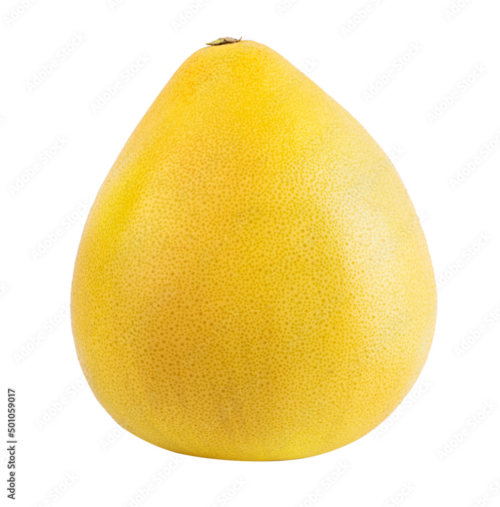 Wall mural sweet pomelo isolated on white background - Wall murals