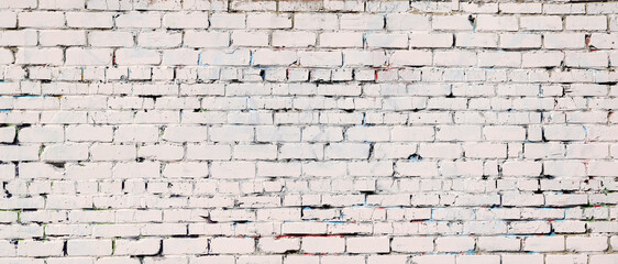 Surface texture of white with gray blurred concrete wall, cement pattern with cracks background with space to copy
