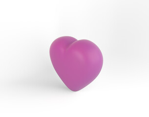 Cartoon Heart Right Side	