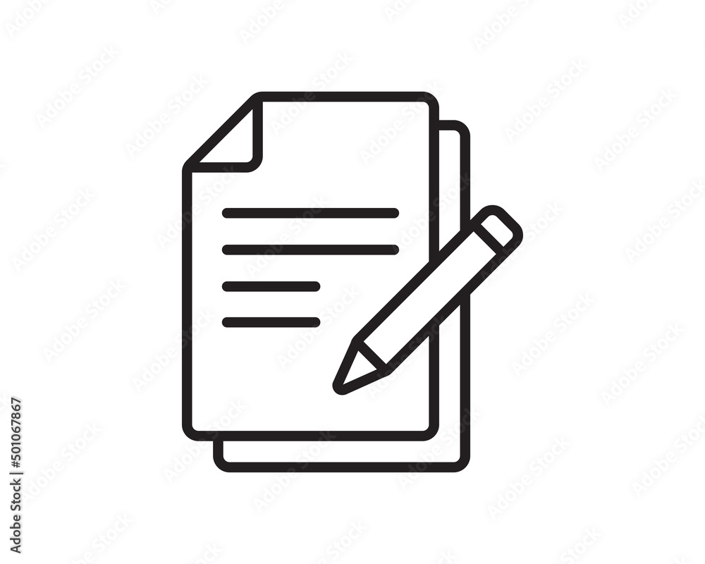 Aufkleber note icon vector sign. paper message or document page.