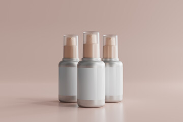 Aluminum Cosmetic Container